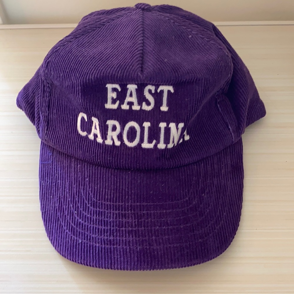 East Carolina corduroy hat